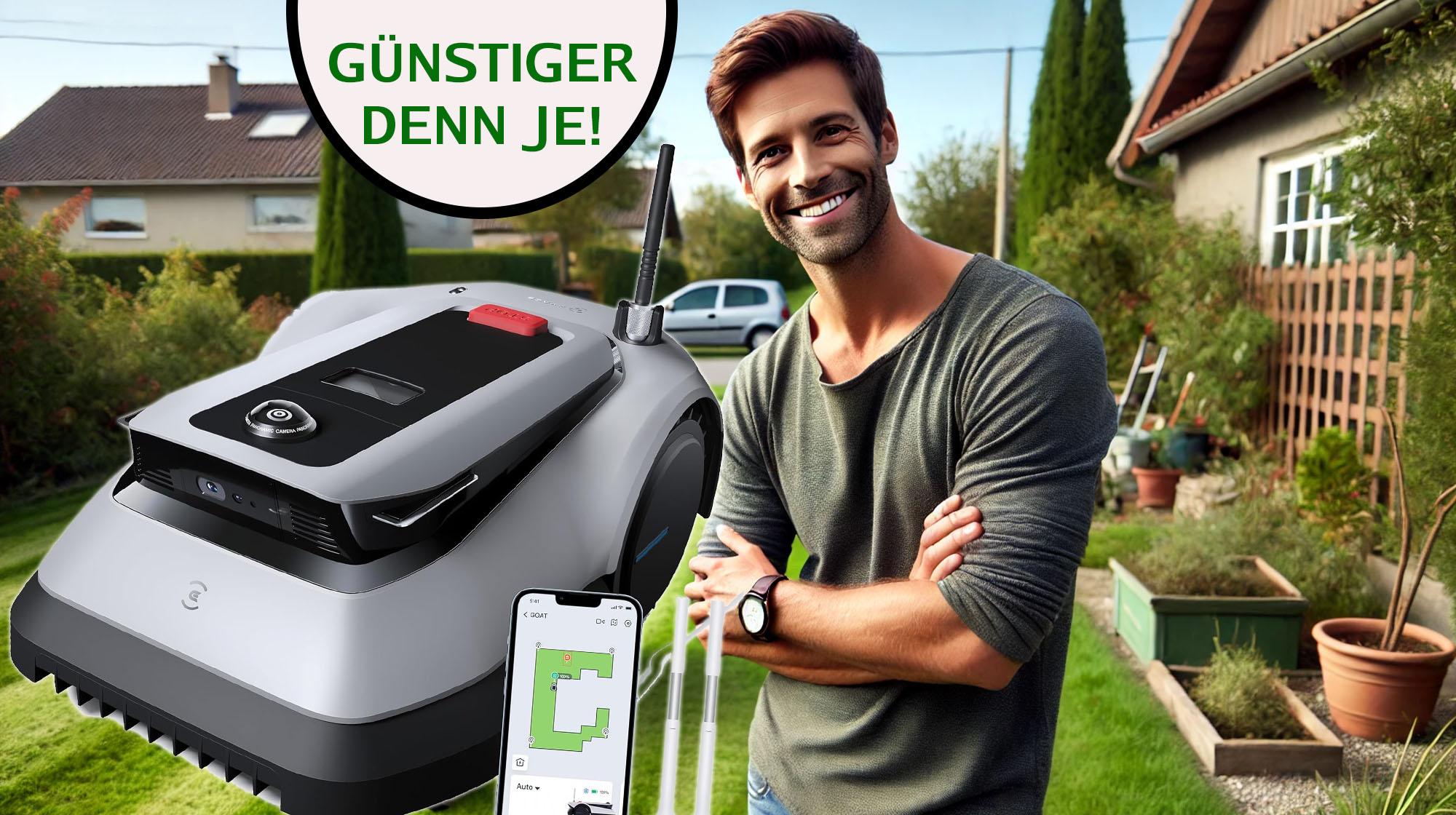 Amazon mäht den Preis! TopsellerMähroboter ohne Begrenzungskabel